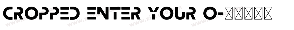 Cropped Enter your o字体转换